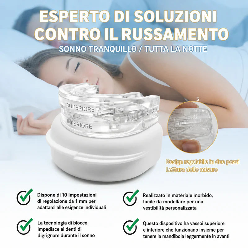 Bite Notturno Stop Russamento Adulti